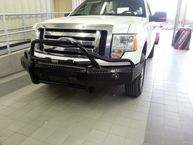 2012 Ford f 150 summit bullnose front bumper #3