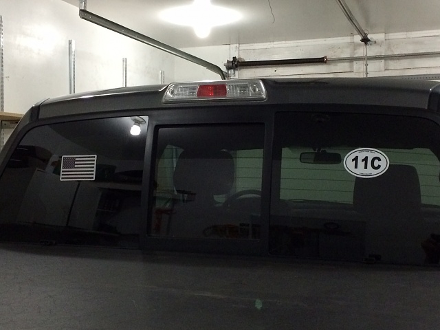 Rear window graphics for ford f150 #2