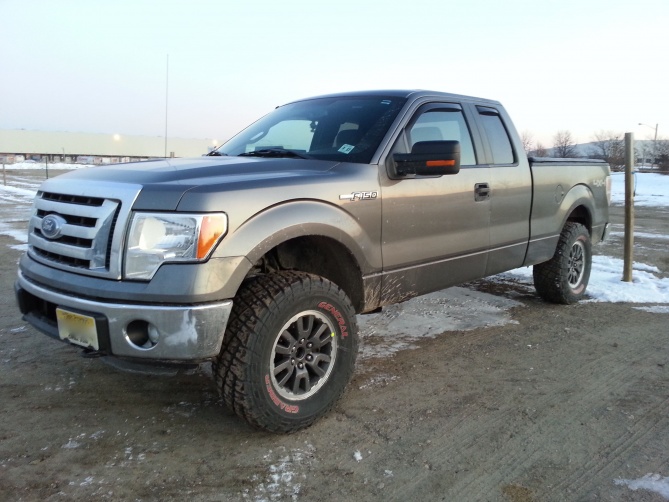 Ford f150 tire fitment guide #5