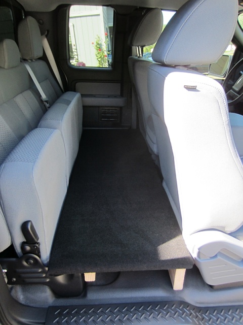 ford f150 back seat mattress