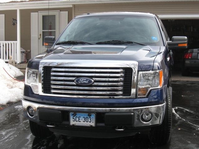 Deep navy blue ford