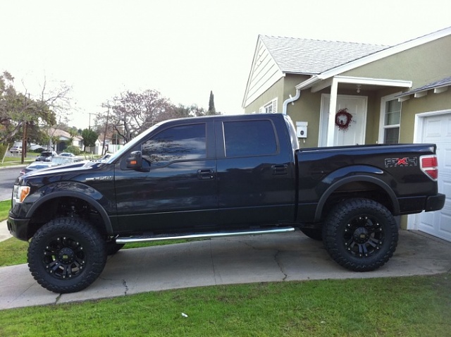 Lifted black ford f150 fx4 for sale #2