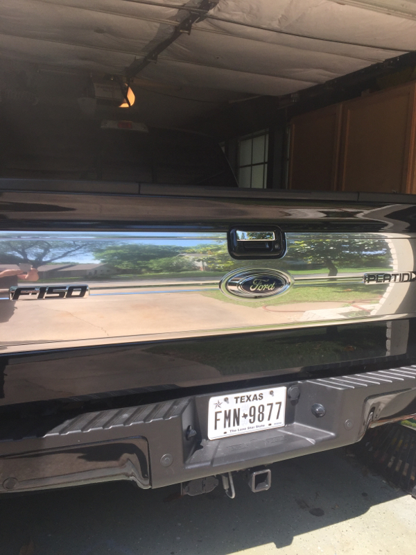 Platinum tailgate panel. Polished? Ford F150 Forum Community of