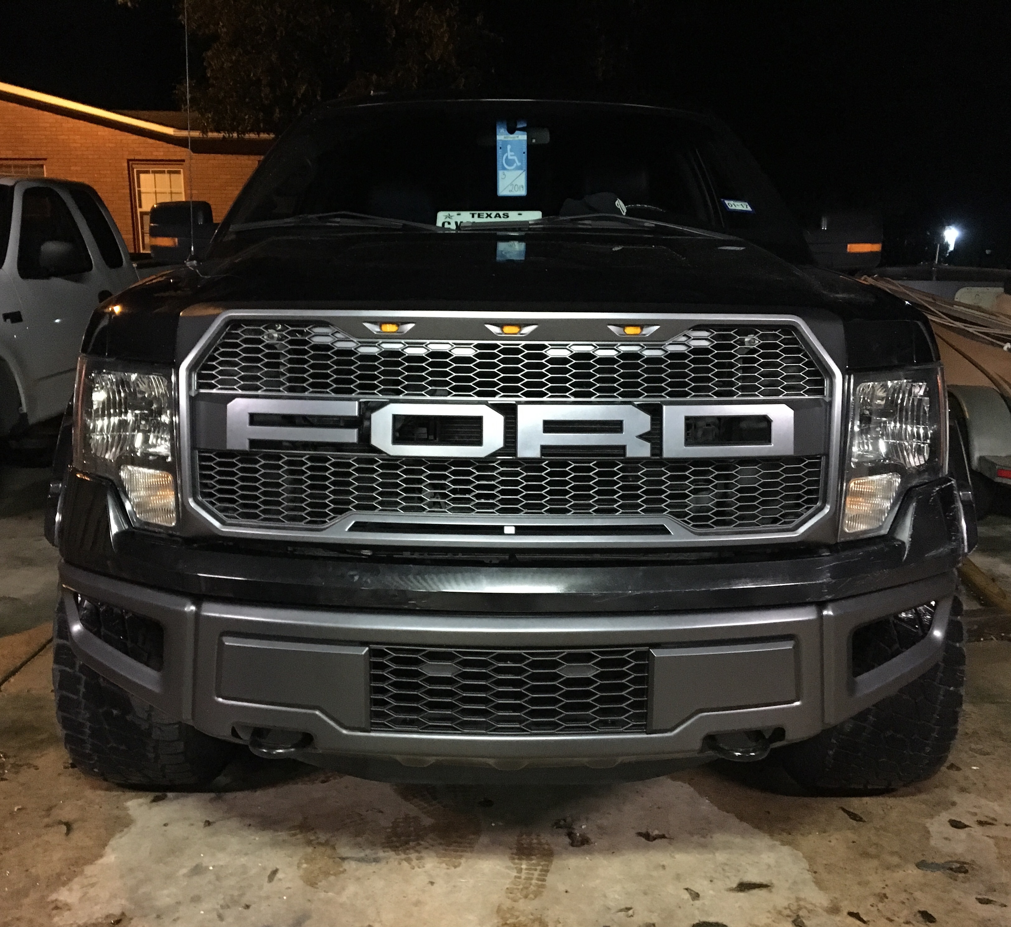 2017 Raptor Grille Installed Today Page 42 Ford F150