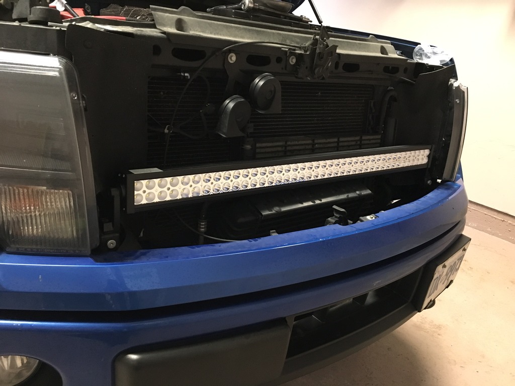 20in bumper light bar on an ecoboost Ford F150 Forum Community