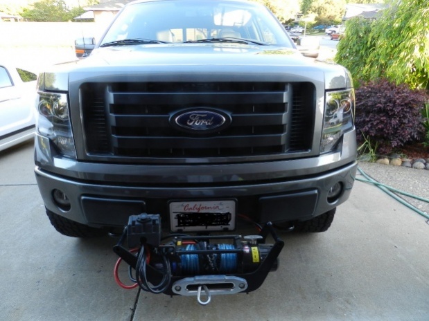 2012 Ford f 150 winch mount #6