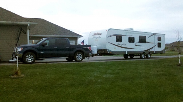 Ford f150 pulling trailers #5