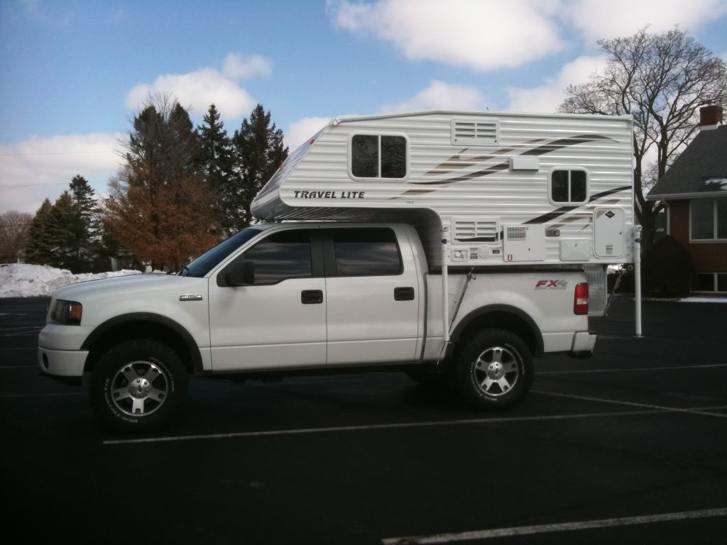 slide in truck camper on a supercrew? - Ford F150 Forum - Community of Ford  Truck Fans