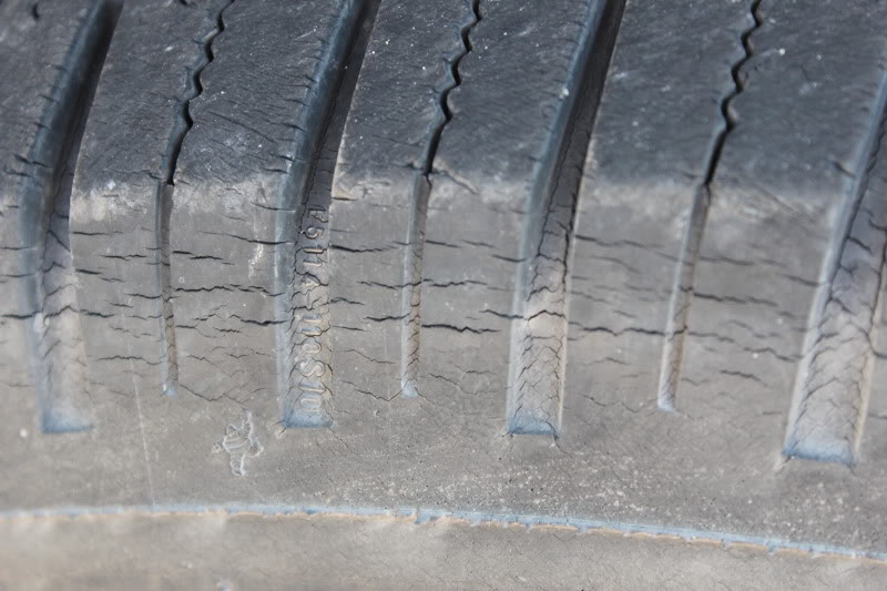 Michelin tires dry rot cracking