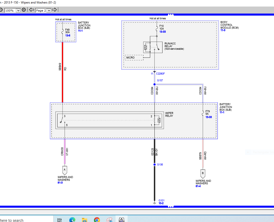 Fuse Diagram for 2014 F150 Wiper Motor Ford F150 Forum Community of