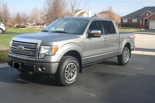 2011 Ford f150 fx4 with leveling kit