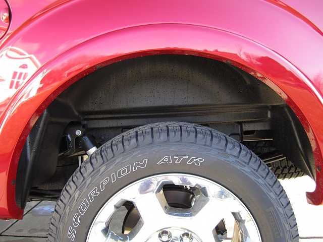 2012 Ford f 150 rear wheel well liners #4