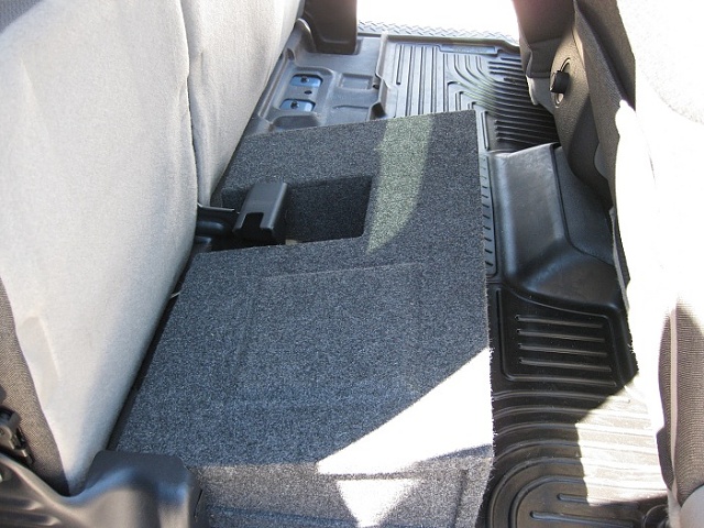 2011 Ford f150 supercab subwoofer box #7