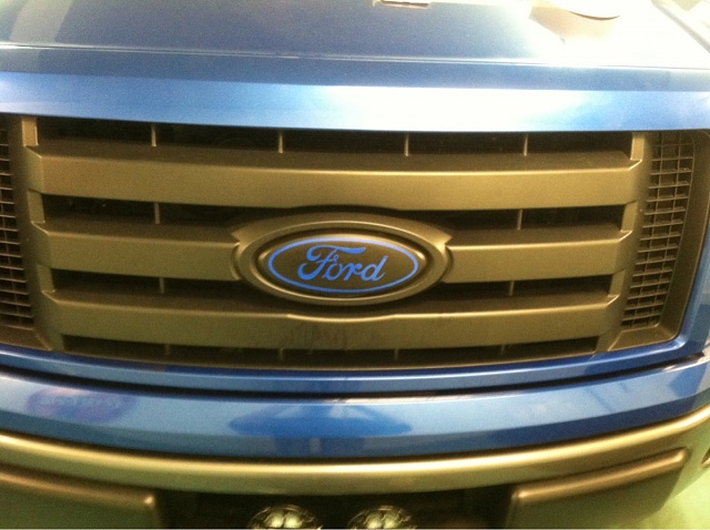 Ford emblem overlay collegiate