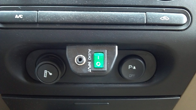 Auxiliary input on ford f150 #3