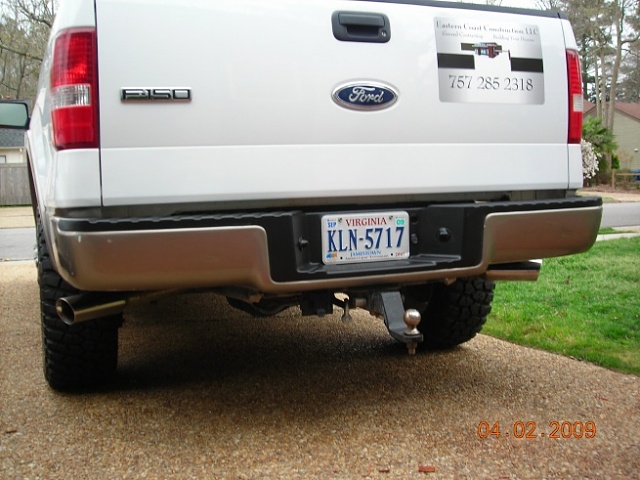 Dual exhaust for 2012 ford f 150 #9