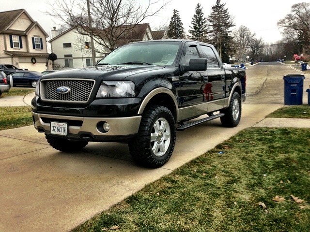 Ford f150 with wheel spacers #3