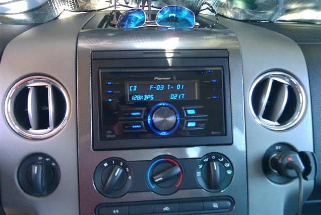 Ford f150 double din install #7