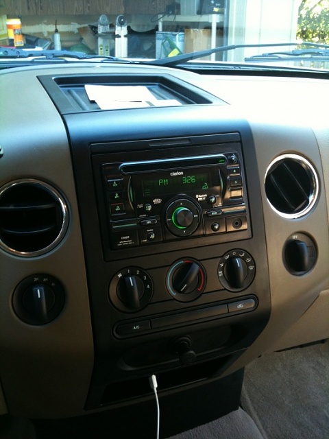 Ipod adaptor for ford f150