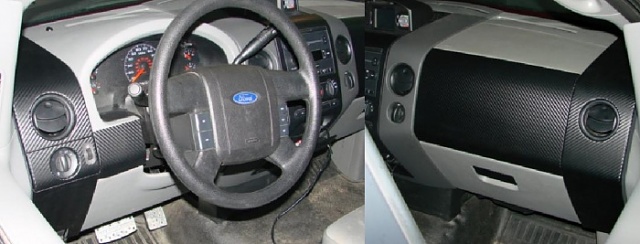 Ford f150 carbon fiber dash