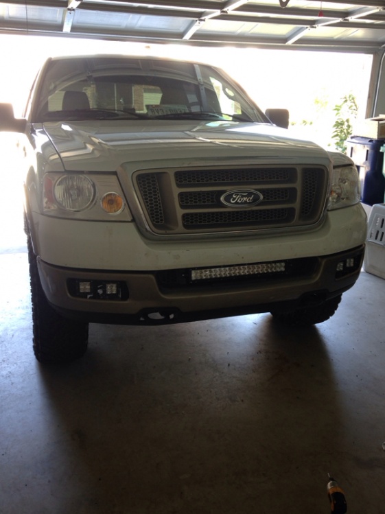 LED Light Bar Mounting 2007 Lariat Ford F150 Forum Community