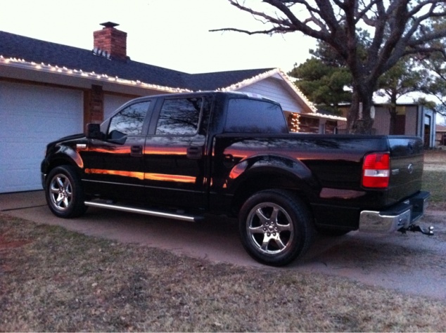 Ford f150 black fender trim #9