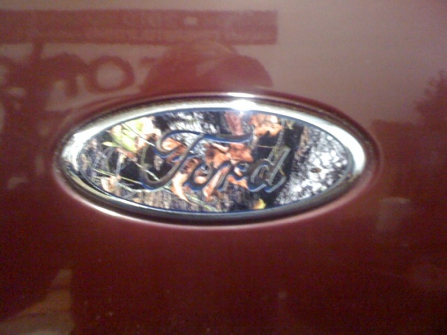 Camo ford truck emblems #2