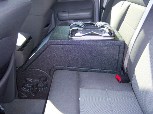 Custom speaker boxes for ford f150 #7