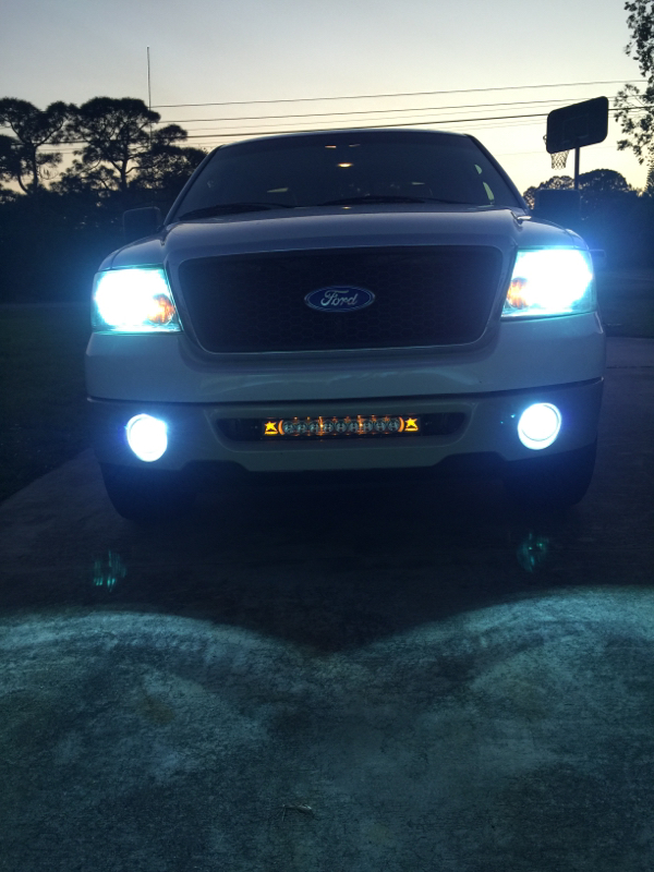 2004 FX4 No Drill Front Bumper Light Bar - Ford F150 Forum - Community