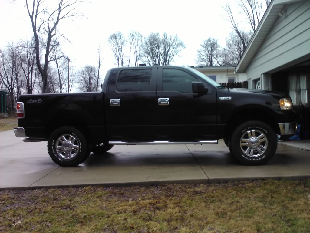 F150 2 5 Inch Leveling Kit Before And After