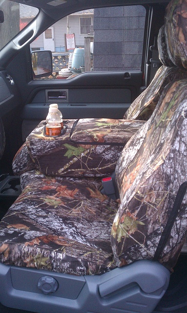Camouflage custom ford truck seat covers #9