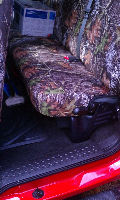 Camouflage custom ford truck seat covers #2