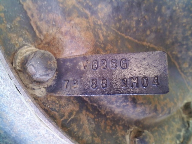 Reading ford axle tags #7