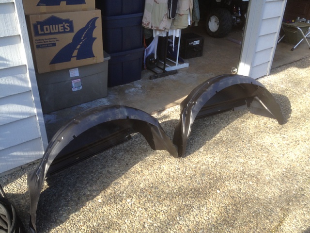 Ford truck fender liners #9