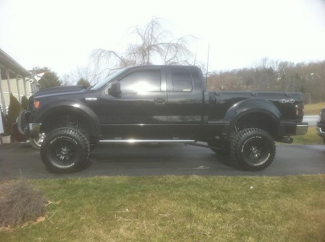 6 inch lift on stock rims on 35s - Ford F150 Forum - Community of Ford