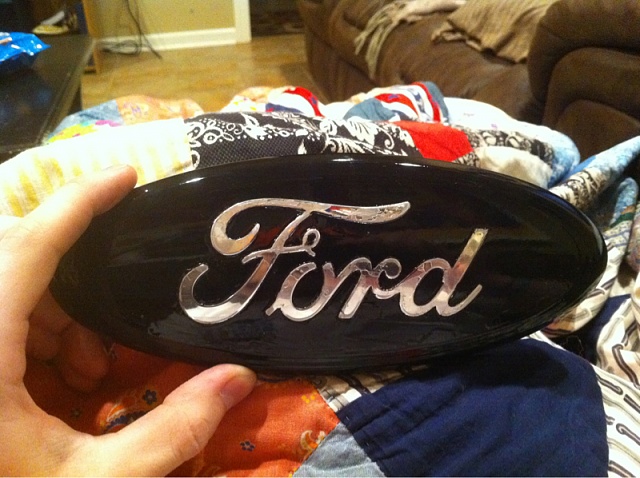 2011 Ford f150 black emblems