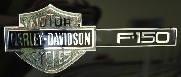 Ford f150 harley davidson fender emblem #3