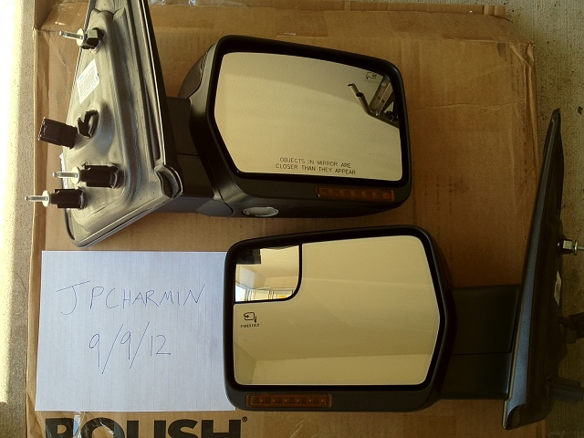 2012 Ford f150 power folding mirrors #2