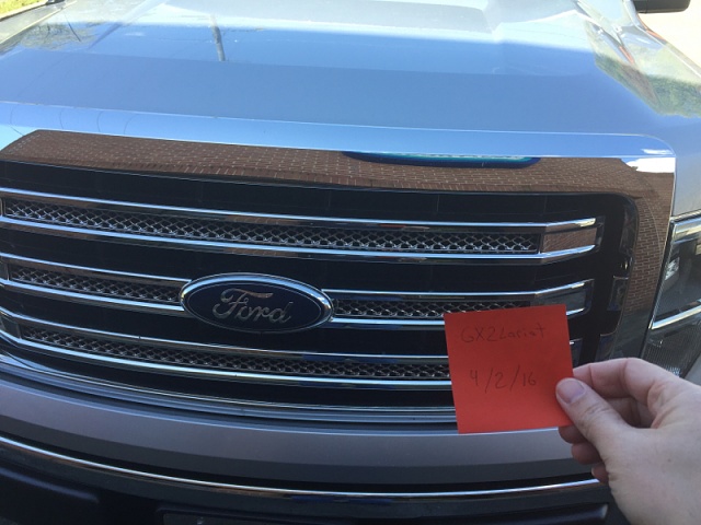 Ford f150 chrome grille surround #6