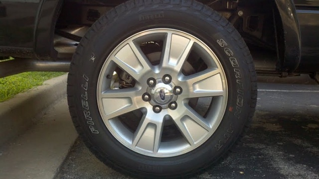 Ford edge 20 inch pirelli tires #8