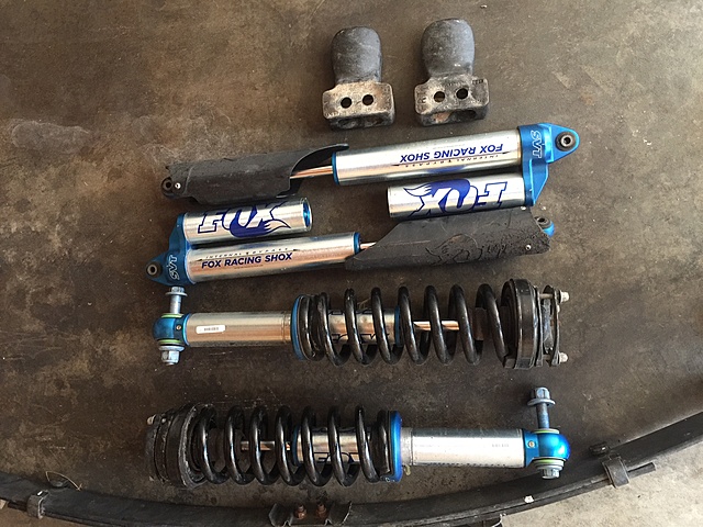 Southwest Raptor suspension - fronts/rear/leafs/blocks ...