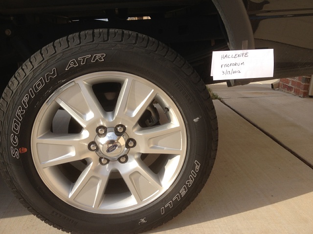 2010 Ford f150 rims and tires #10