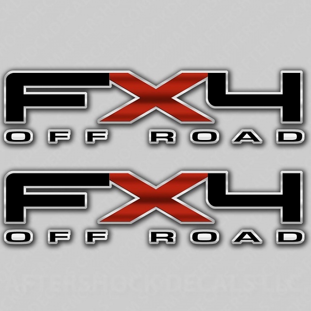 Ford fx4 decal #5