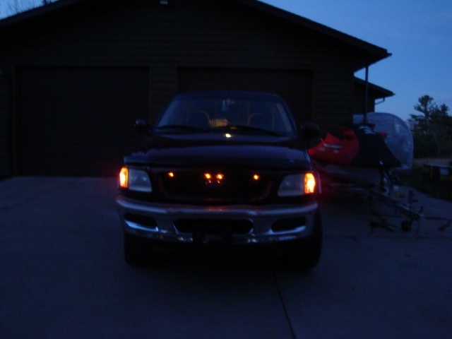 Ford truck grills with lights #7