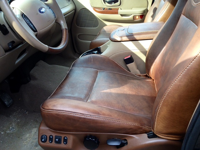 Leather cpr before/after - Ford F150 Forum - Community of Ford Truck Fans