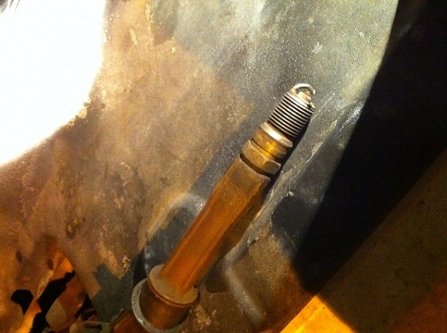 2001 Ford f150 spark plug blew out #2