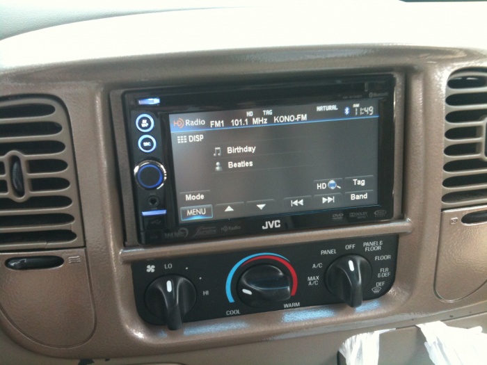 2007 f150 double din dash deals kit