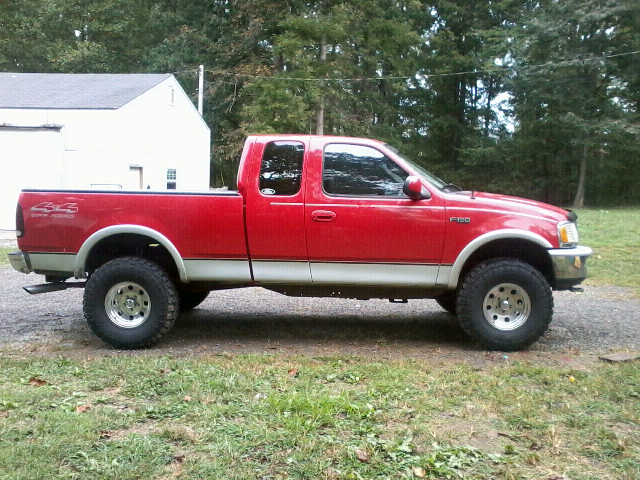 Ford f150 with 3 inch body lift #10