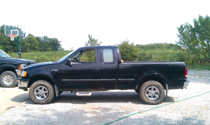 97 f150 24s on 33s no lift in 2023