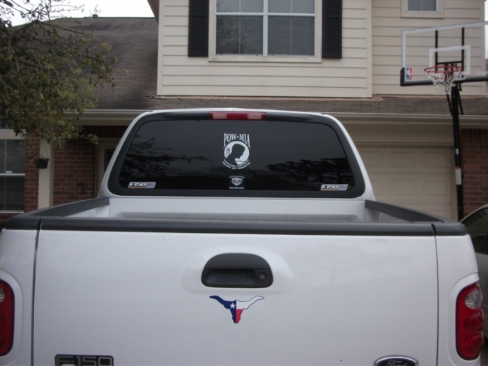 Rear window graphics for ford f150 #8